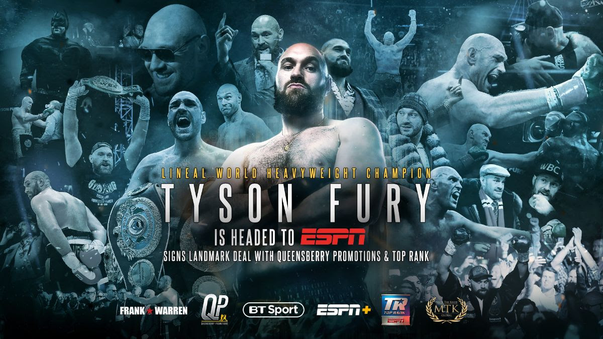 Tyson Fury Inks Co-Promotional Deal With Top Rank/ESPN – Top Rank Boxing