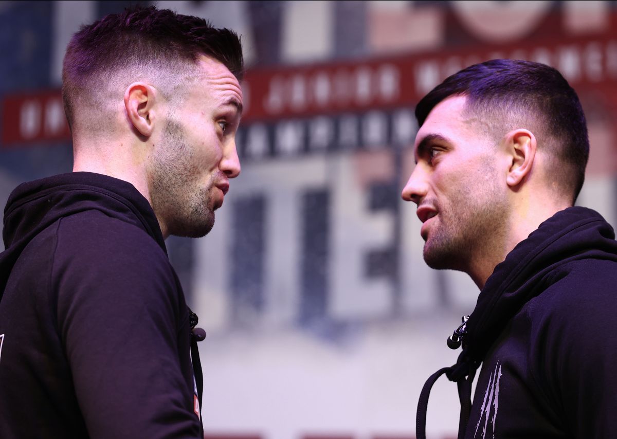 Press Conference Josh Taylor and Jack Catterall Trade Barbs Ahead of Saturdays Undisputed Glasgow Showdown