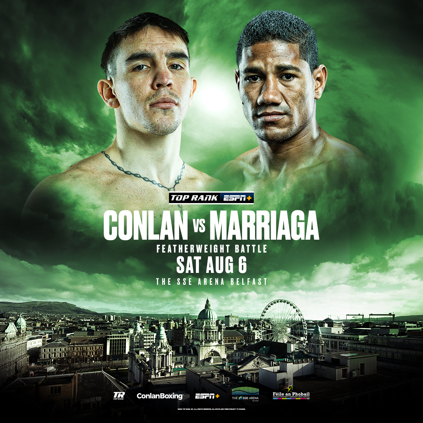 Featherweight Battle: Conlan vs. Marriaga – Sat, Aug 6th on ESPN+