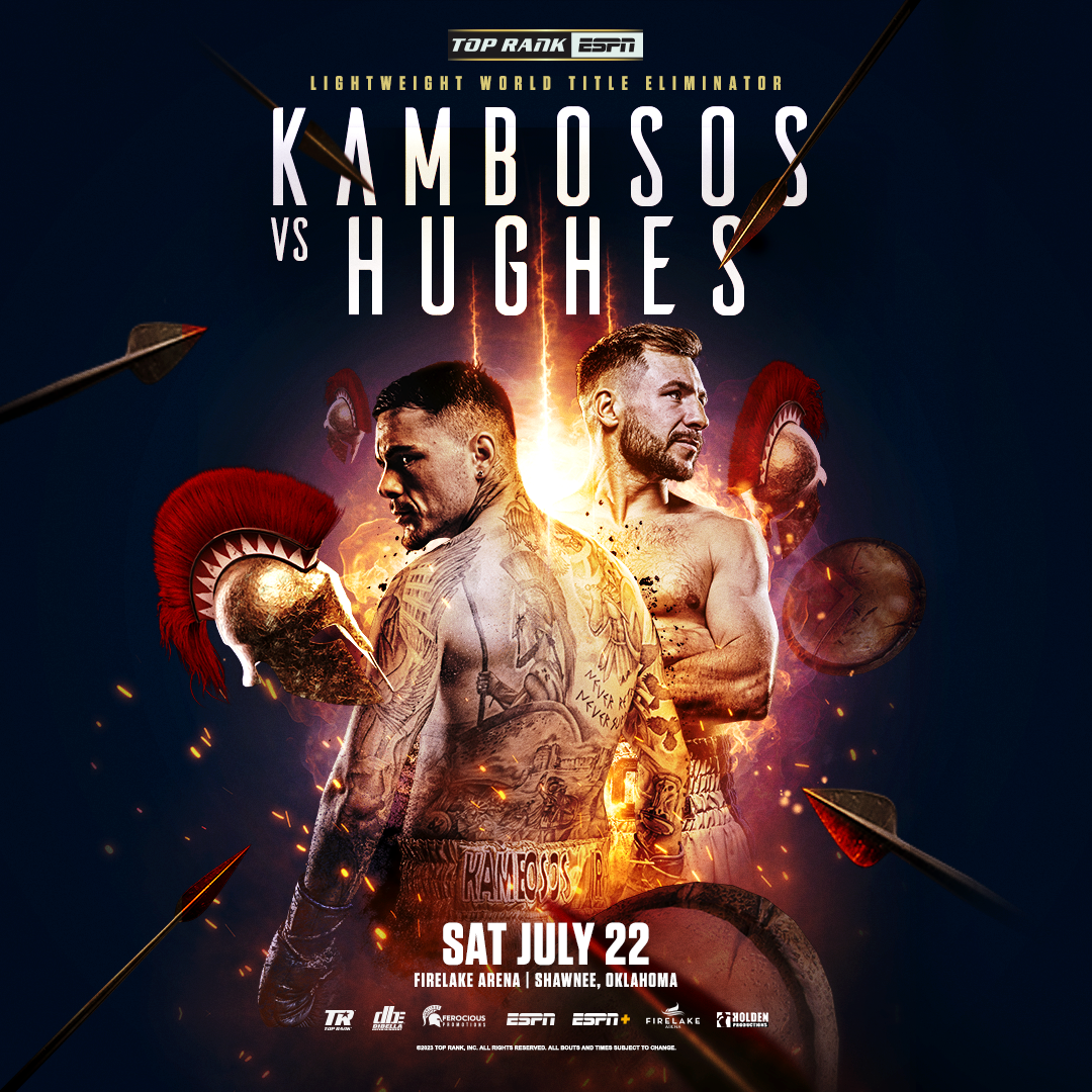 Lightweight World Title Eliminator: George Kambosos Jr. Vs Maxi Hughes • Sat., July 22nd Live On ESPN