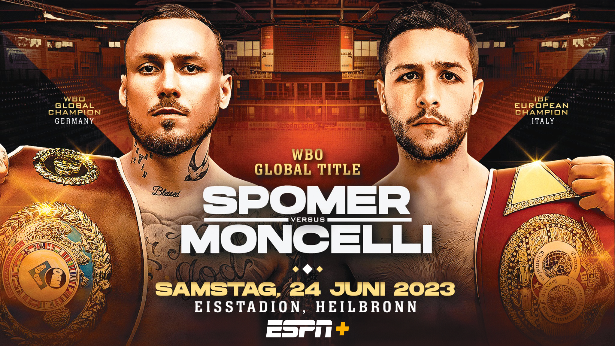 SATURDAY Slawa Spomer-Felice Moncelli Junior Middleweight Showdown to Stream LIVE and Exclusively in the U.S