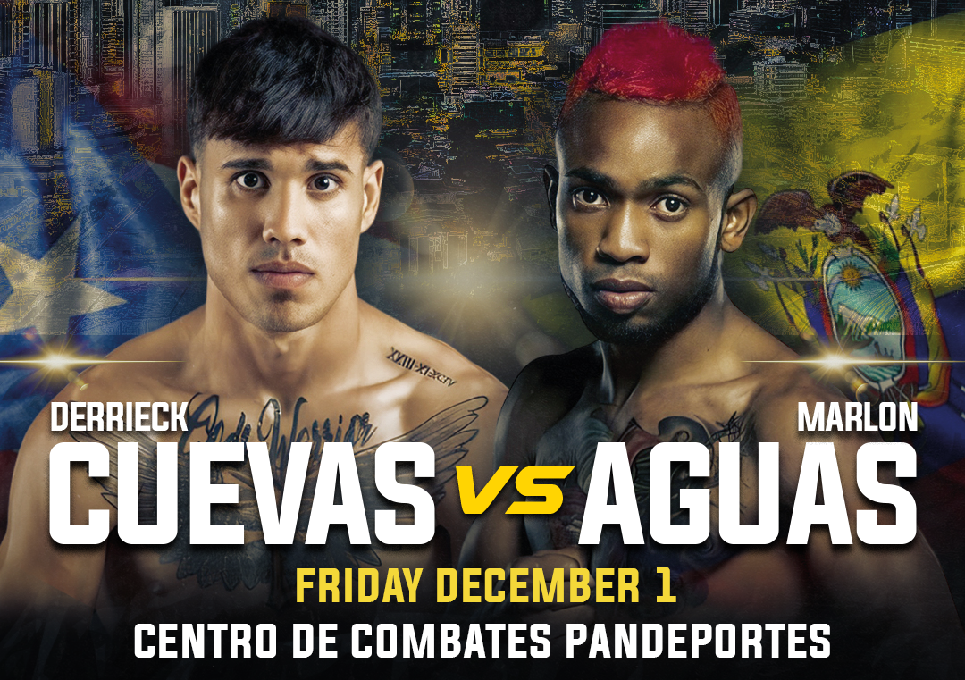 FRIDAY: Derrieck Cuevas-Marlon Aguas Welterweight Showdown to Stream LIVE & Exclusively on ESPN+
