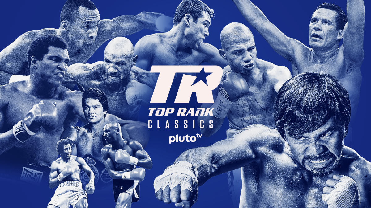 Boxing Powerhouse Top Rank Launches 24/7 Channel Top Rank Classics on Pluto TV