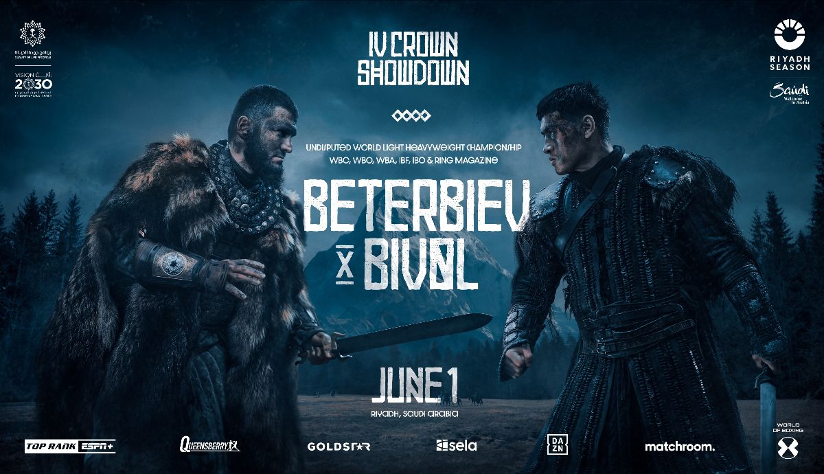 June 1: Artur Beterbiev-Dmitry Bivol Undisputed Light Heavyweight World Title Showdown to Stream LIVE & Exclusively on ESPN+ in the U.S.